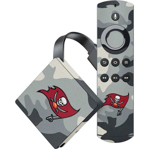 NFL Tampa Bay Buccaneers Camo Amazon Fire TV Skin