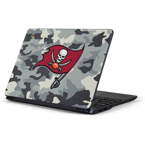 NFL Tampa Bay Buccaneers Camo Samsung Chromebook Skin
