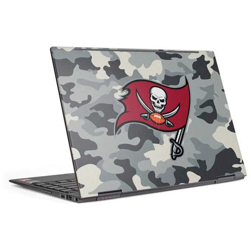 NFL Tampa Bay Buccaneers Camo HP Envy Skin