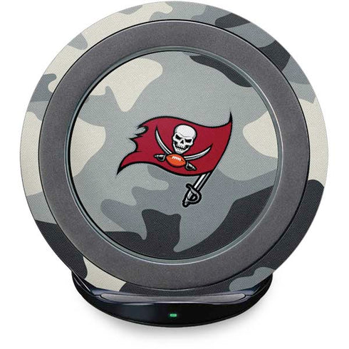 NFL Tampa Bay Buccaneers Camo Fast Charge Wireless Charging Stand Skin