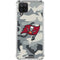 NFL Tampa Bay Buccaneers Camo Galaxy A12 Clear Case
