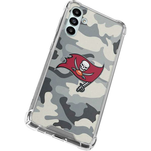 NFL Tampa Bay Buccaneers Camo Galaxy A13 5G Clear Case
