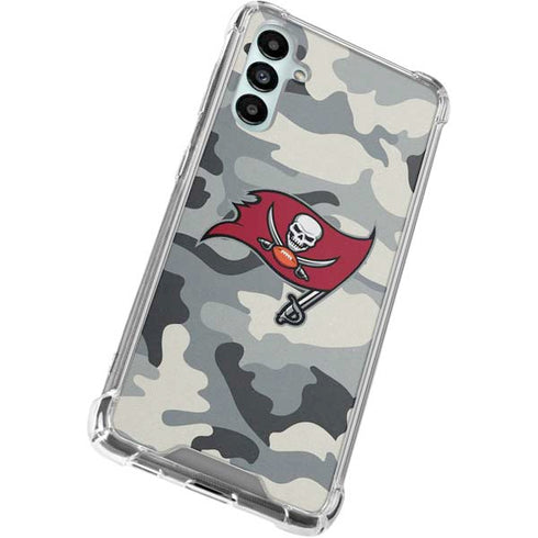 NFL Tampa Bay Buccaneers Camo Galaxy A15 5G Clear Case