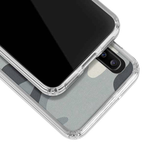 NFL Tampa Bay Buccaneers Camo Galaxy A20 Clear Case