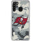 NFL Tampa Bay Buccaneers Camo Galaxy A21 Clear Case
