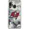 NFL Tampa Bay Buccaneers Camo Galaxy A30 Clear Case