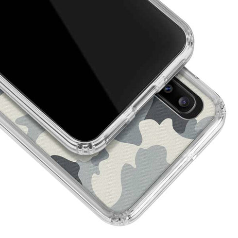 NFL Tampa Bay Buccaneers Camo Galaxy A30 Clear Case