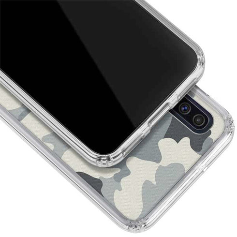 NFL Tampa Bay Buccaneers Camo Galaxy A50 Clear Case