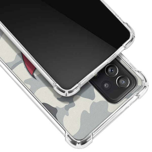 NFL Tampa Bay Buccaneers Camo Galaxy A52 5G Clear Case