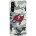 NFL Tampa Bay Buccaneers Camo Galaxy A54 5G Clear Case