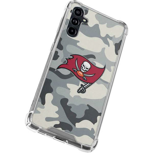 NFL Tampa Bay Buccaneers Camo Galaxy A54 5G Clear Case
