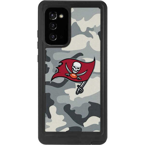 NFL Tampa Bay Buccaneers Camo Galaxy Note20 5G Waterproof Case