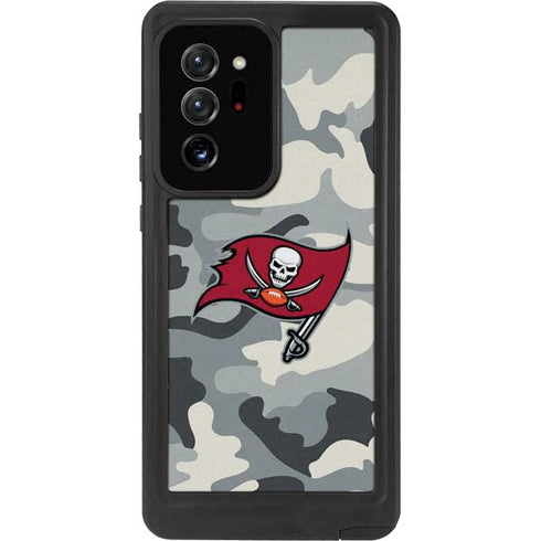 NFL Tampa Bay Buccaneers Camo Galaxy Note20 Ultra 5G Waterproof Case