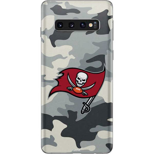 NFL Tampa Bay Buccaneers Camo Galaxy S10 Skin