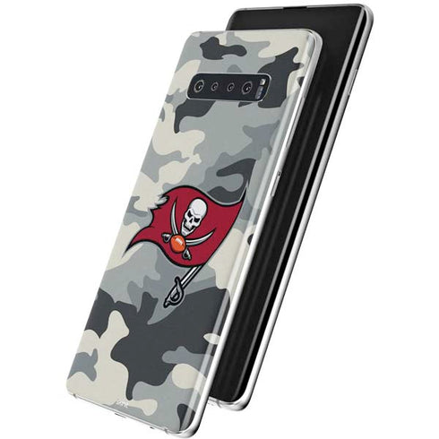 NFL Tampa Bay Buccaneers Camo Galaxy S10 Skin