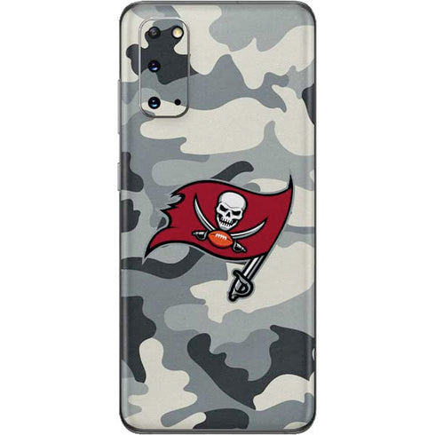 NFL Tampa Bay Buccaneers Camo Galaxy S20 Skin