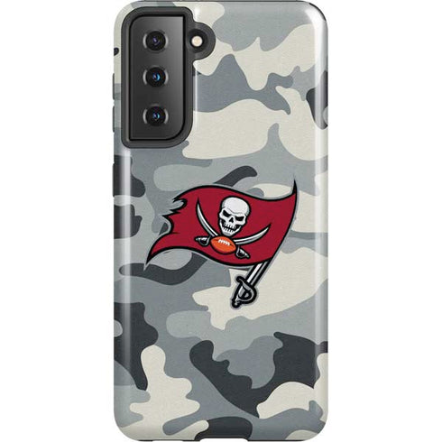 NFL Tampa Bay Buccaneers Camo Galaxy S21 5G Pro Case