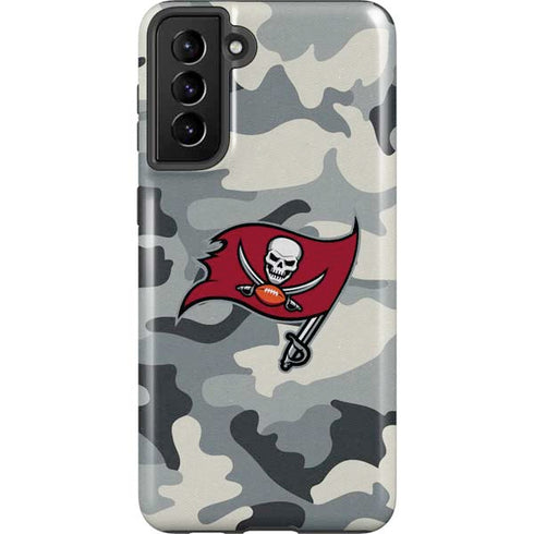 NFL Tampa Bay Buccaneers Camo Galaxy S21 FE Pro Case