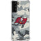 NFL Tampa Bay Buccaneers Camo Galaxy S21 Plus 5G Clear Case