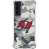NFL Tampa Bay Buccaneers Camo Galaxy S22 Clear Case