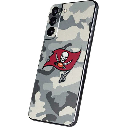 NFL Tampa Bay Buccaneers Camo Galaxy S22 Plus Skin