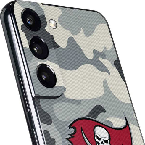 NFL Tampa Bay Buccaneers Camo Galaxy S22 Plus Skin