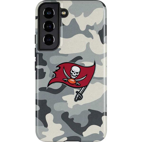 NFL Tampa Bay Buccaneers Camo Galaxy S22 Pro Case
