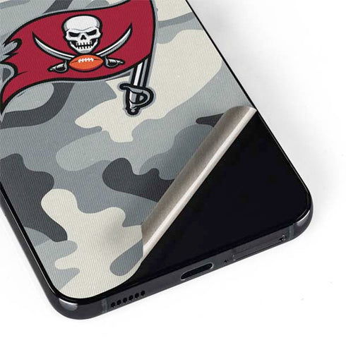 NFL Tampa Bay Buccaneers Camo Galaxy S22 Skin
