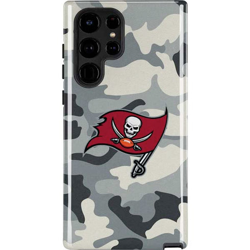 NFL Tampa Bay Buccaneers Camo Galaxy S22 Ultra Pro Case