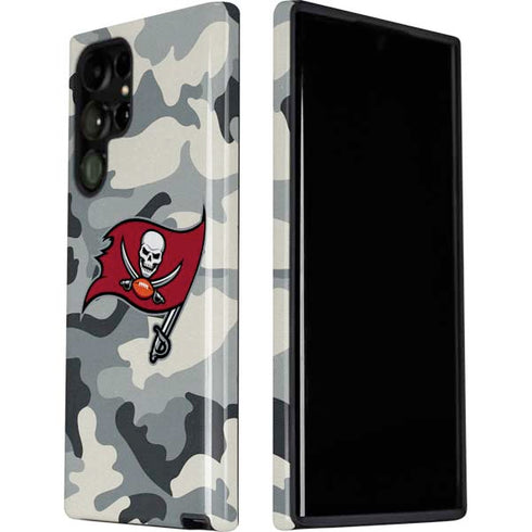 NFL Tampa Bay Buccaneers Camo Galaxy S22 Ultra Pro Case