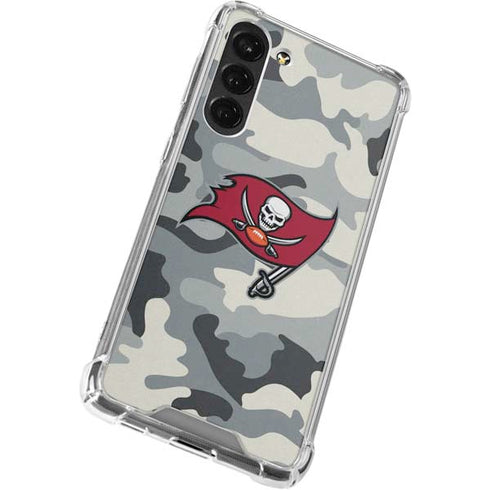 NFL Tampa Bay Buccaneers Camo Galaxy S23 Plus Clear Case