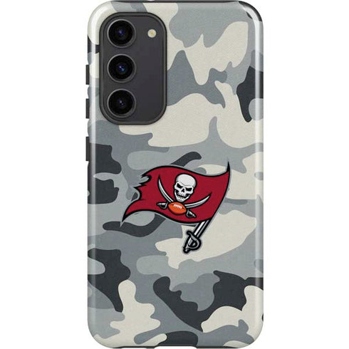 NFL Tampa Bay Buccaneers Camo Galaxy S23 Plus Pro Case