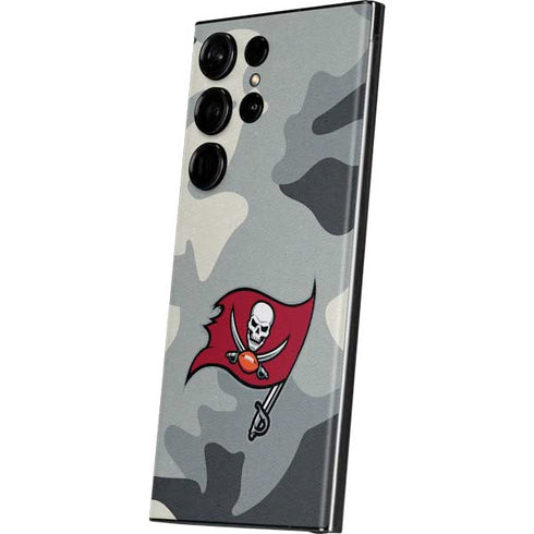 NFL Tampa Bay Buccaneers Camo Galaxy S23 Ultra Skin