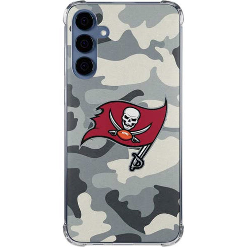 NFL Tampa Bay Buccaneers Camo Galaxy S24 Clear Case
