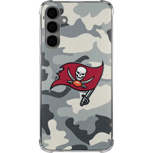NFL Tampa Bay Buccaneers Camo Galaxy S24 Plus Clear Case