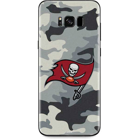 NFL Tampa Bay Buccaneers Camo Galaxy S8 Skin