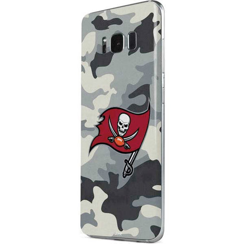 NFL Tampa Bay Buccaneers Camo Galaxy S8 Skin