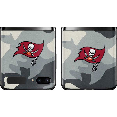 NFL Tampa Bay Buccaneers Camo Galaxy Z Flip Skin