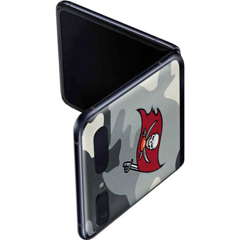 NFL Tampa Bay Buccaneers Camo Galaxy Z Flip Skin