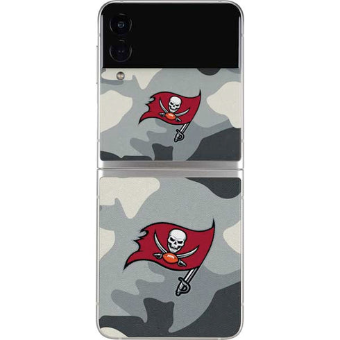 NFL Tampa Bay Buccaneers Camo Galaxy Z Flip3 5G Skin