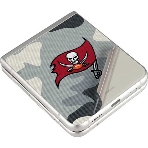 NFL Tampa Bay Buccaneers Camo Galaxy Z Flip3 5G Skin