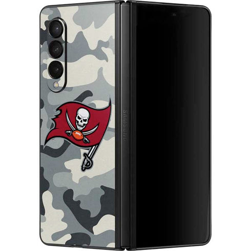 NFL Tampa Bay Buccaneers Camo Galaxy Z Fold3 5G Skin