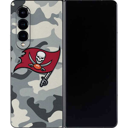 NFL Tampa Bay Buccaneers Camo Galaxy Z Fold4 5G Skin