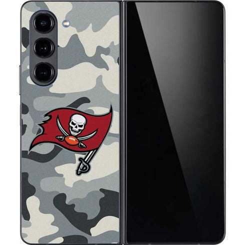 NFL Tampa Bay Buccaneers Camo Galaxy Z Fold5 5G Skin