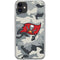 NFL Tampa Bay Buccaneers Camo iPhone 11 Clear Case