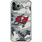 NFL Tampa Bay Buccaneers Camo iPhone 12 Pro Max Clear Case