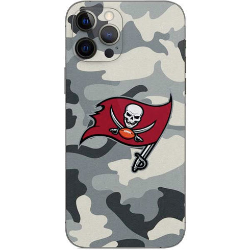 NFL Tampa Bay Buccaneers Camo iPhone 12 Pro Skin