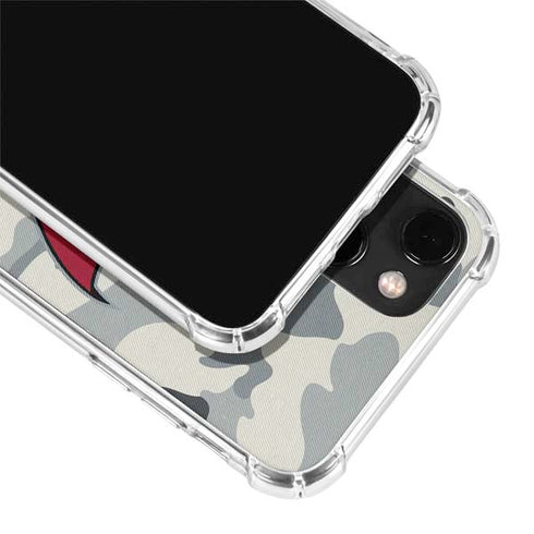 NFL Tampa Bay Buccaneers Camo iPhone 13 Clear Case