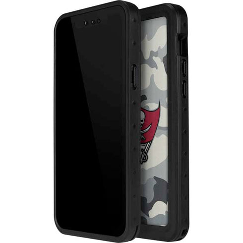 NFL Tampa Bay Buccaneers Camo iPhone 13 Mini Waterproof Case