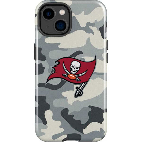 NFL Tampa Bay Buccaneers Camo iPhone 14 Plus Impact Case